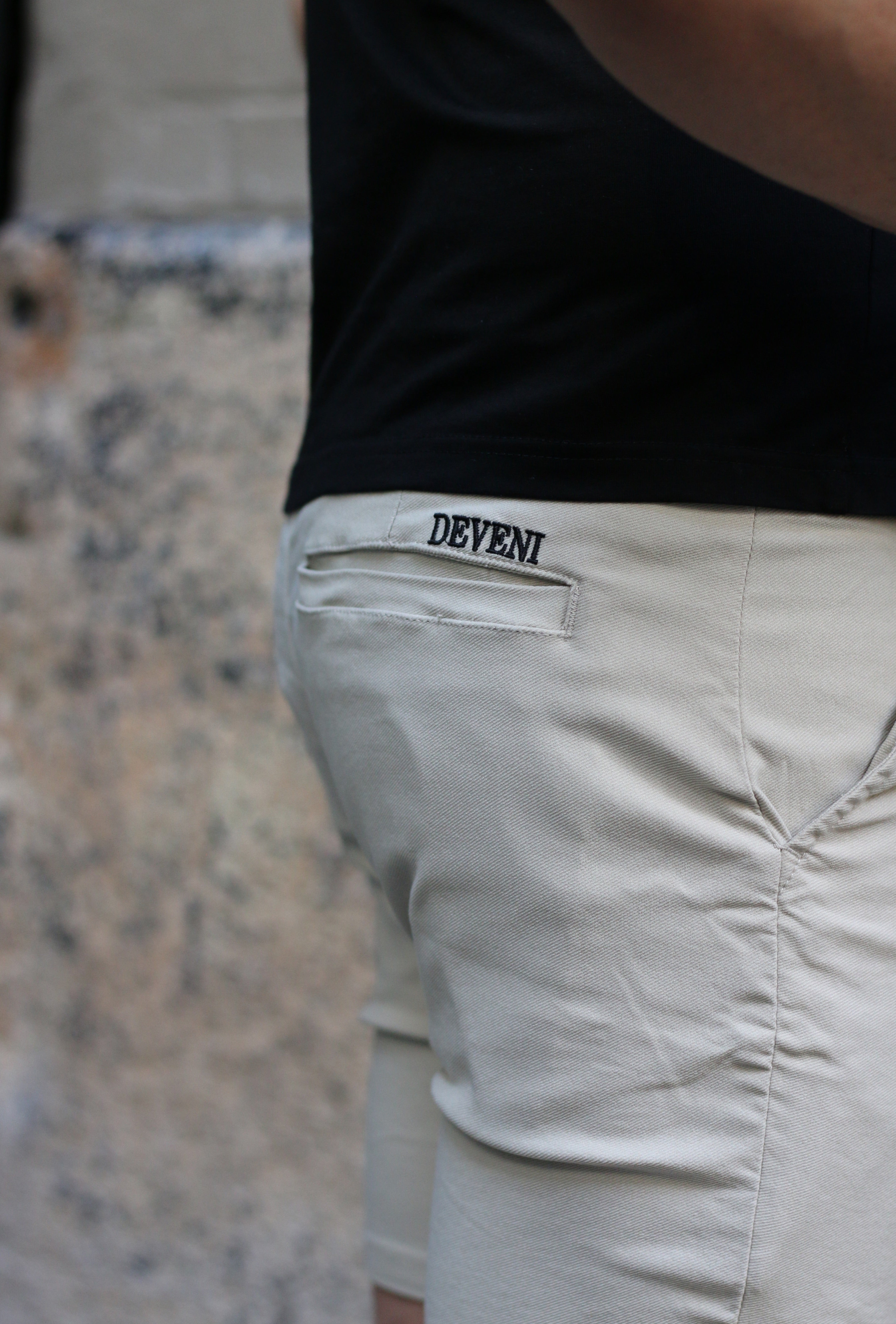 Men's Chino Shorts, designed for shorter men.
