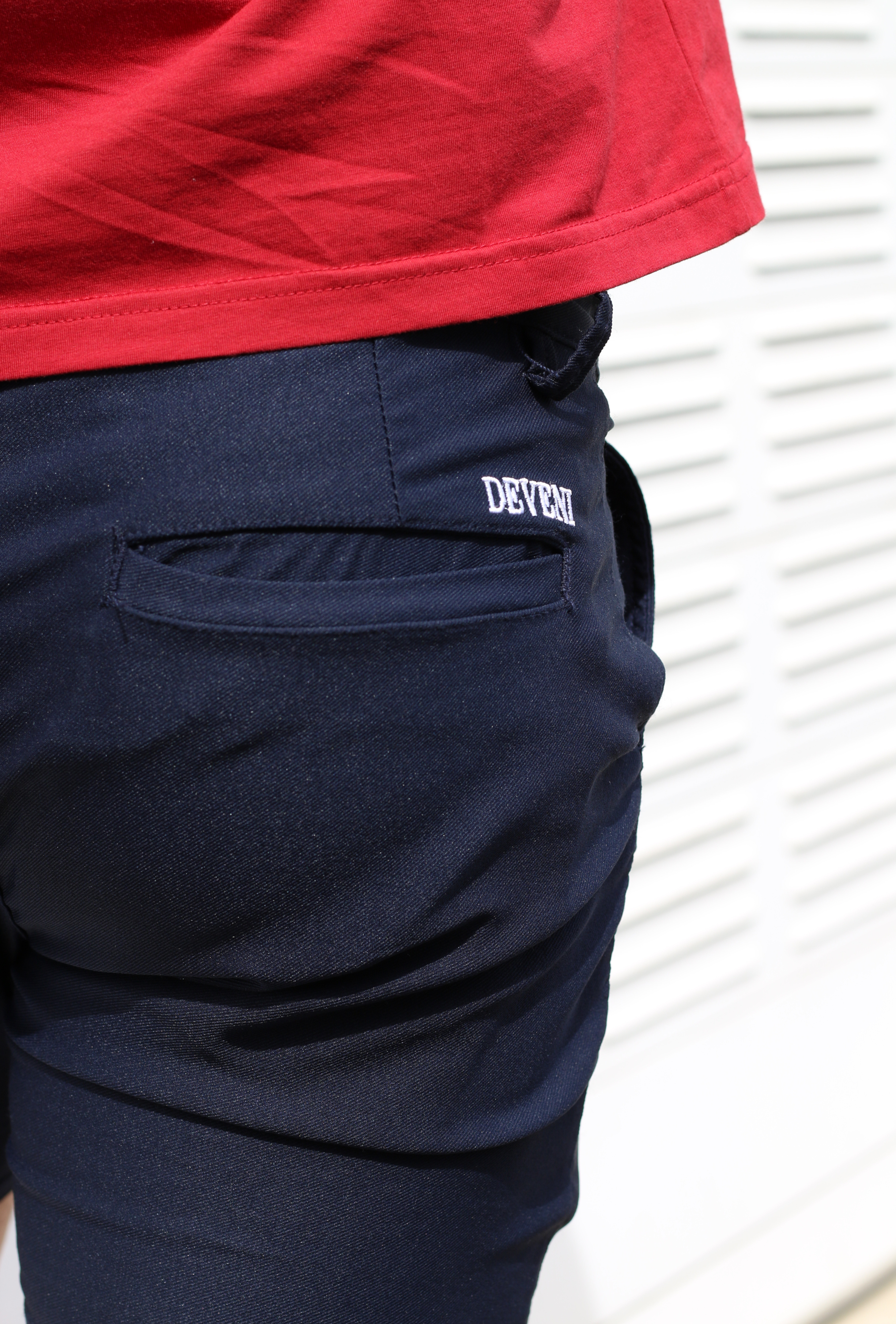 Men's Chino Shorts, designed for shorter men.