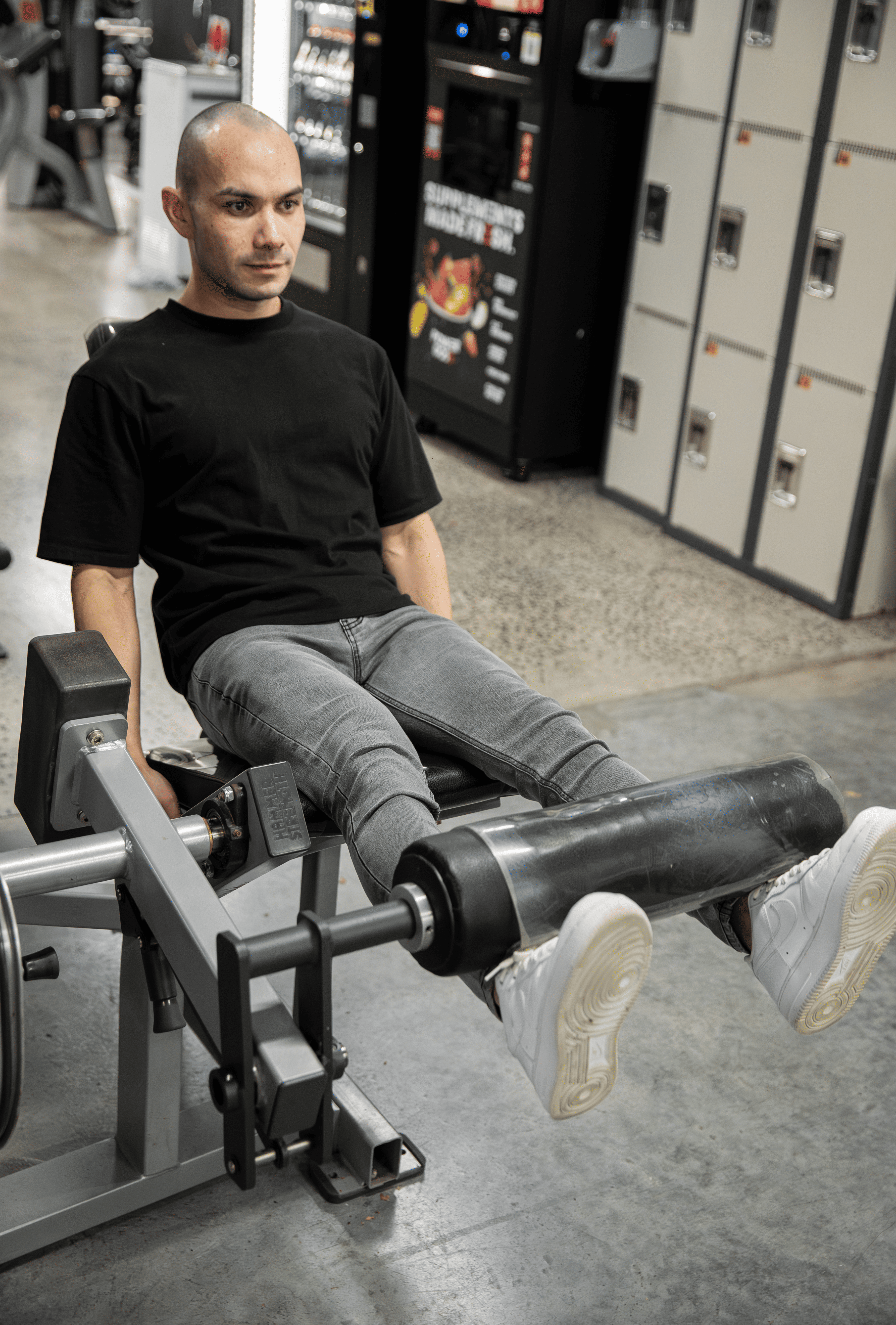Men's Skinny Jeans, designed for shorter men.