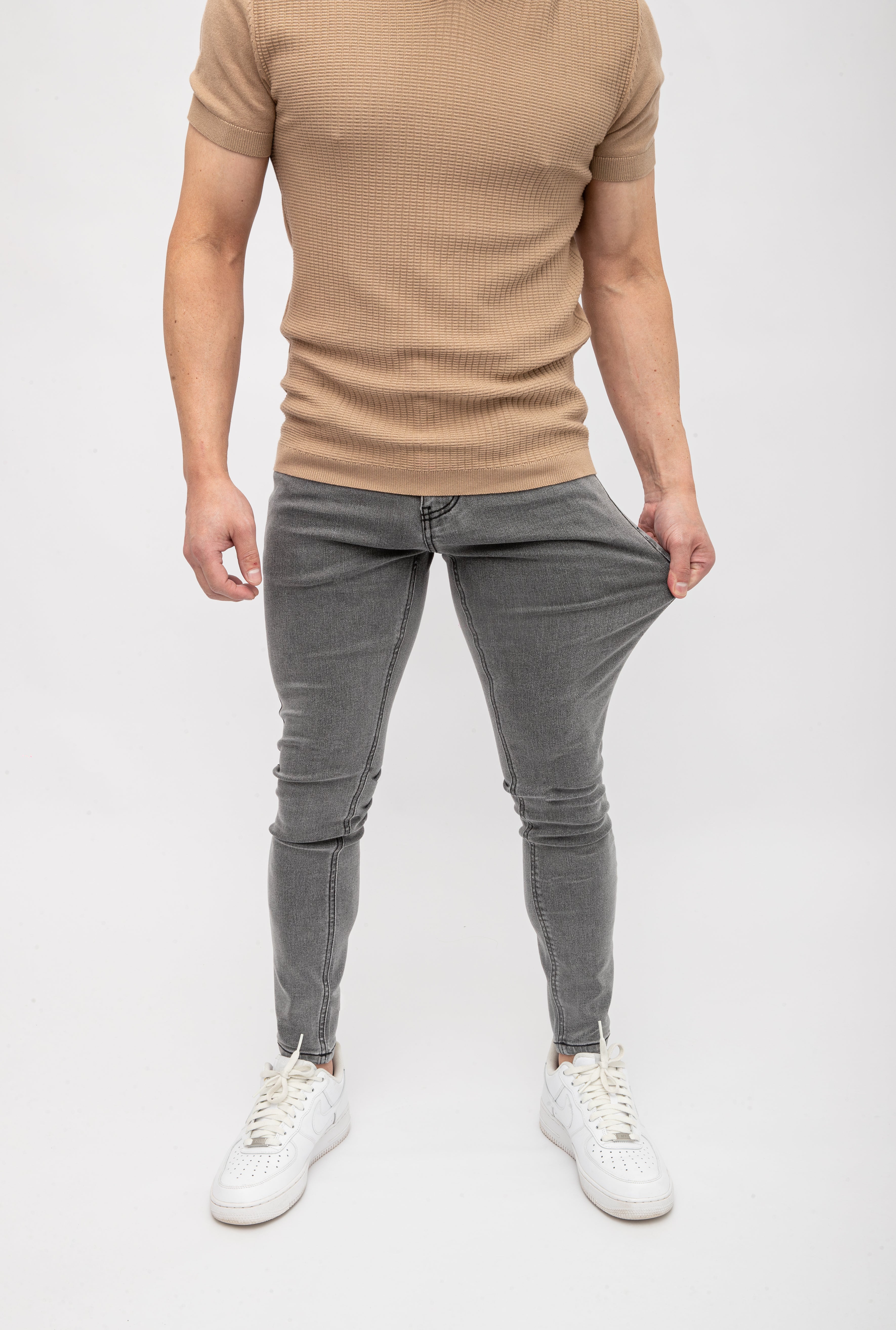 Skinny Jeans | Washed Grey