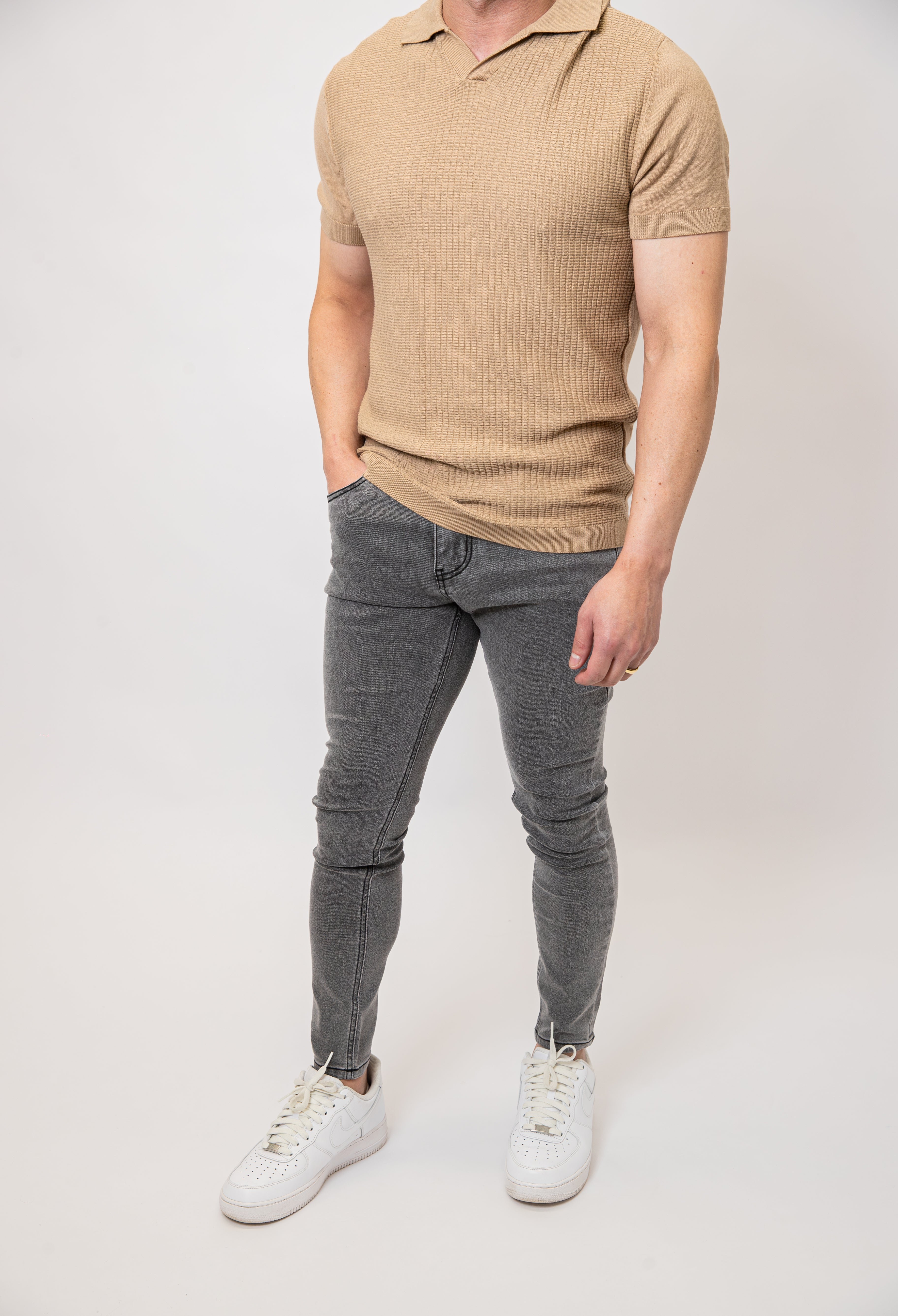 Skinny Jeans | Washed Grey