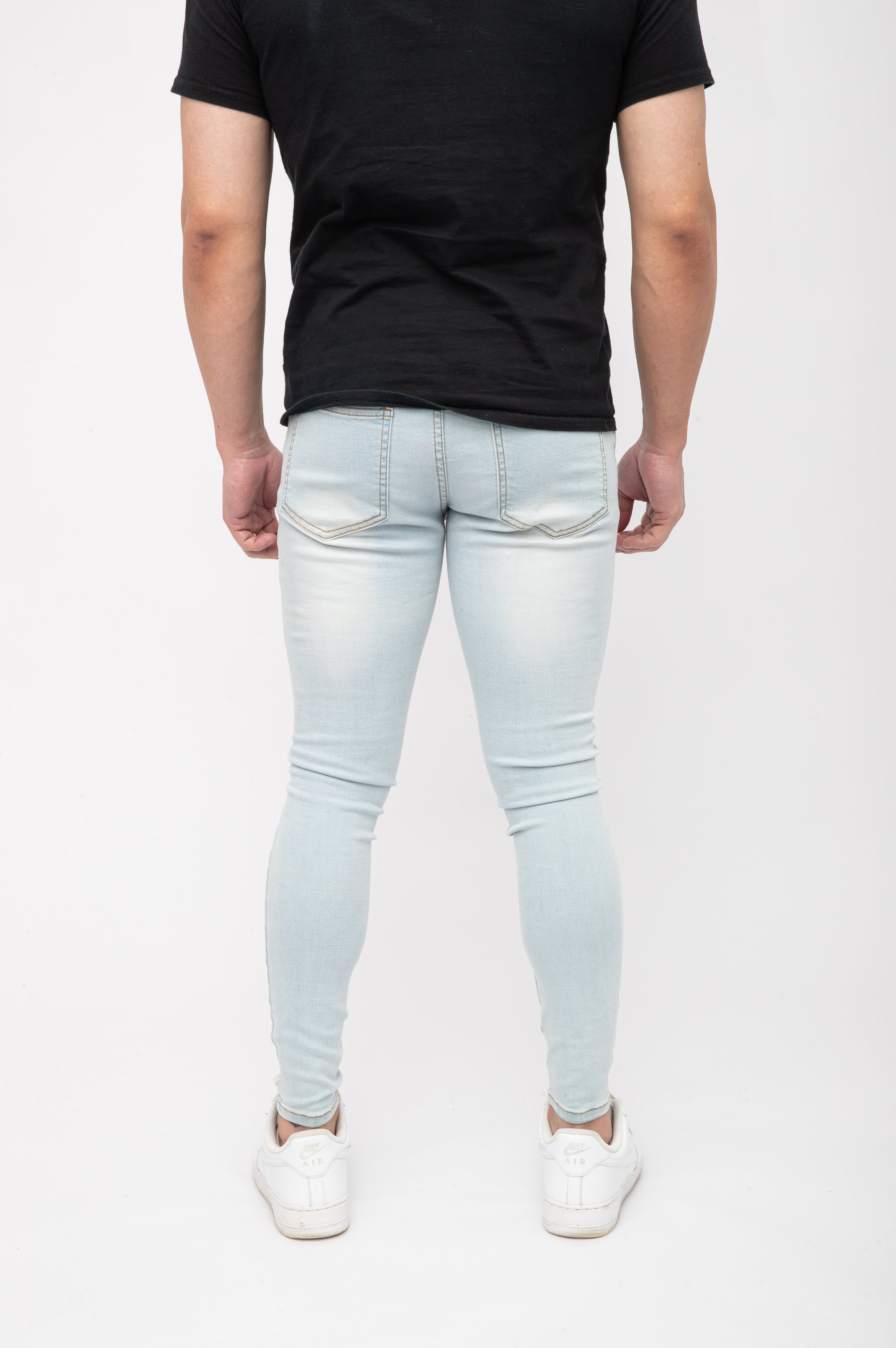 Skinny Jeans | Washed Light Blue