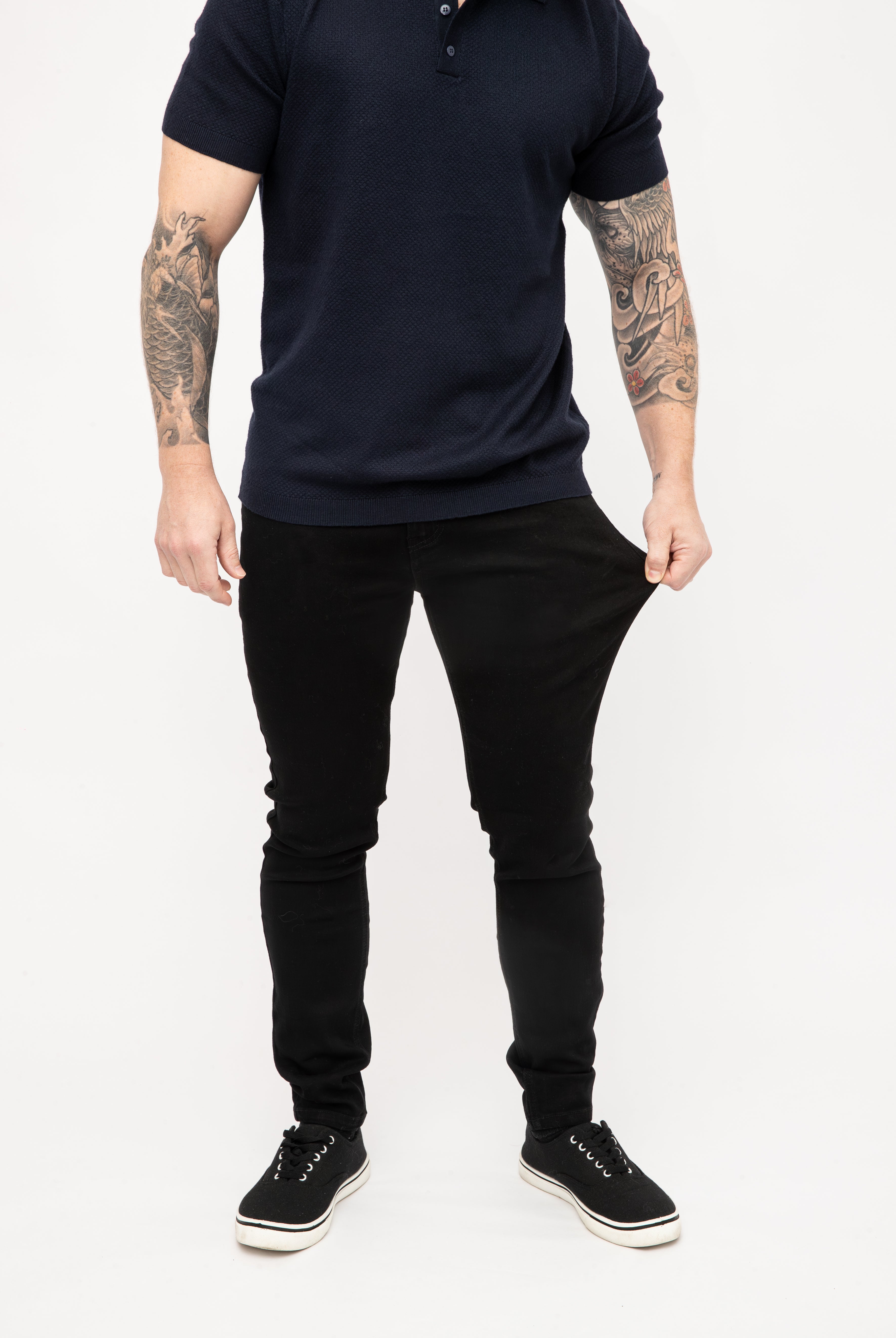 Slim Fit Jeans | Black