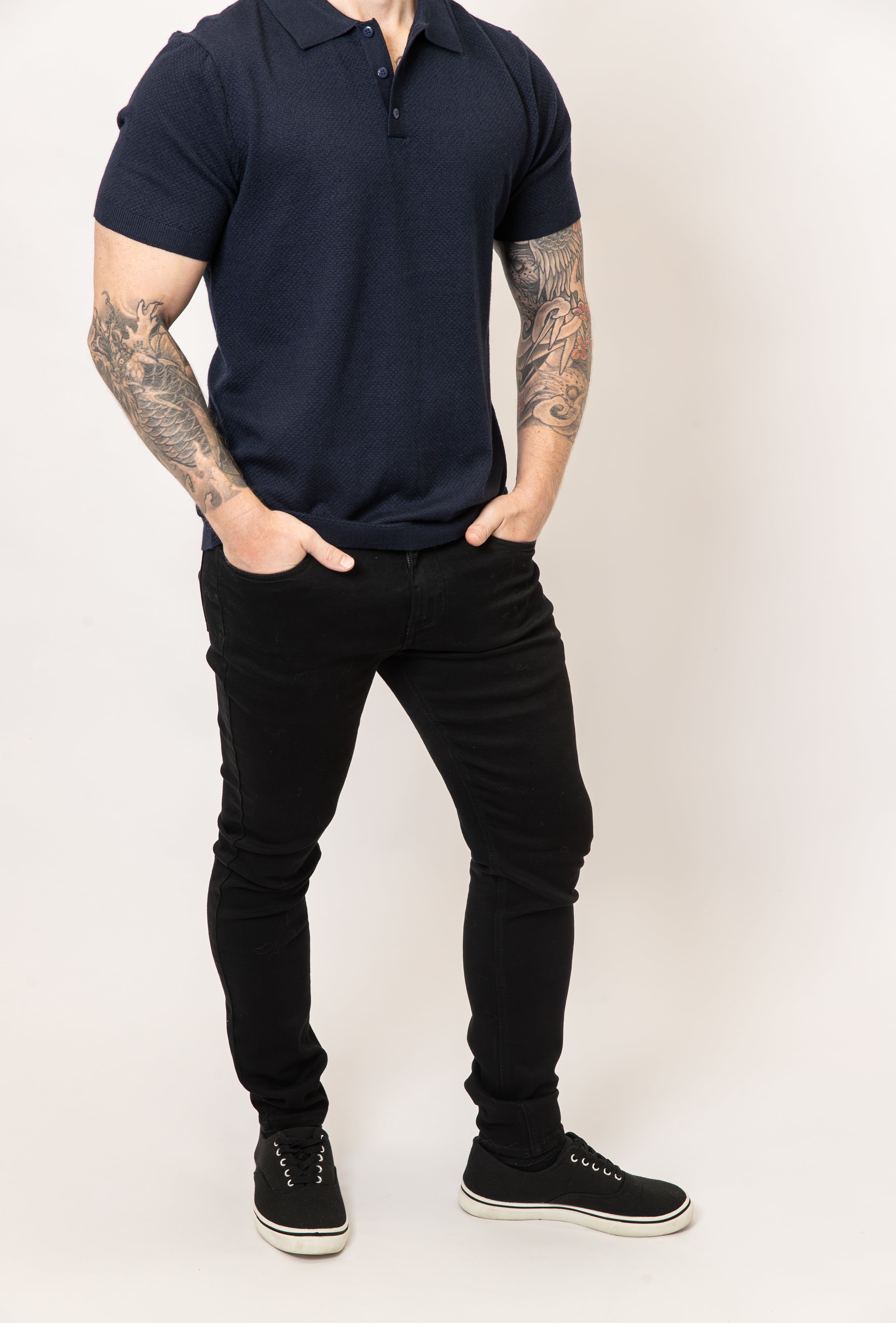 Slim Fit Jeans | Black