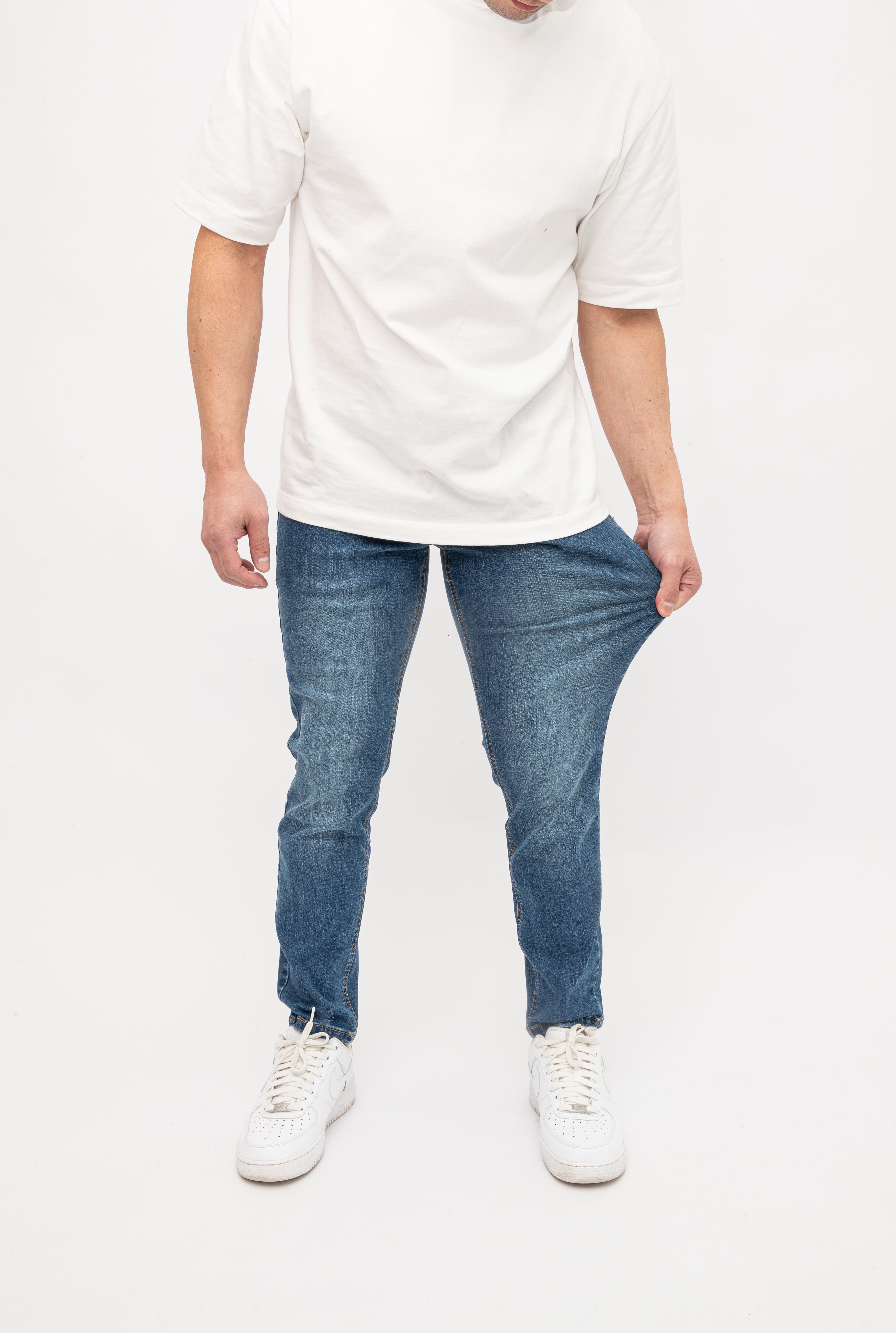 Slim Fit Jeans | Washed Blue