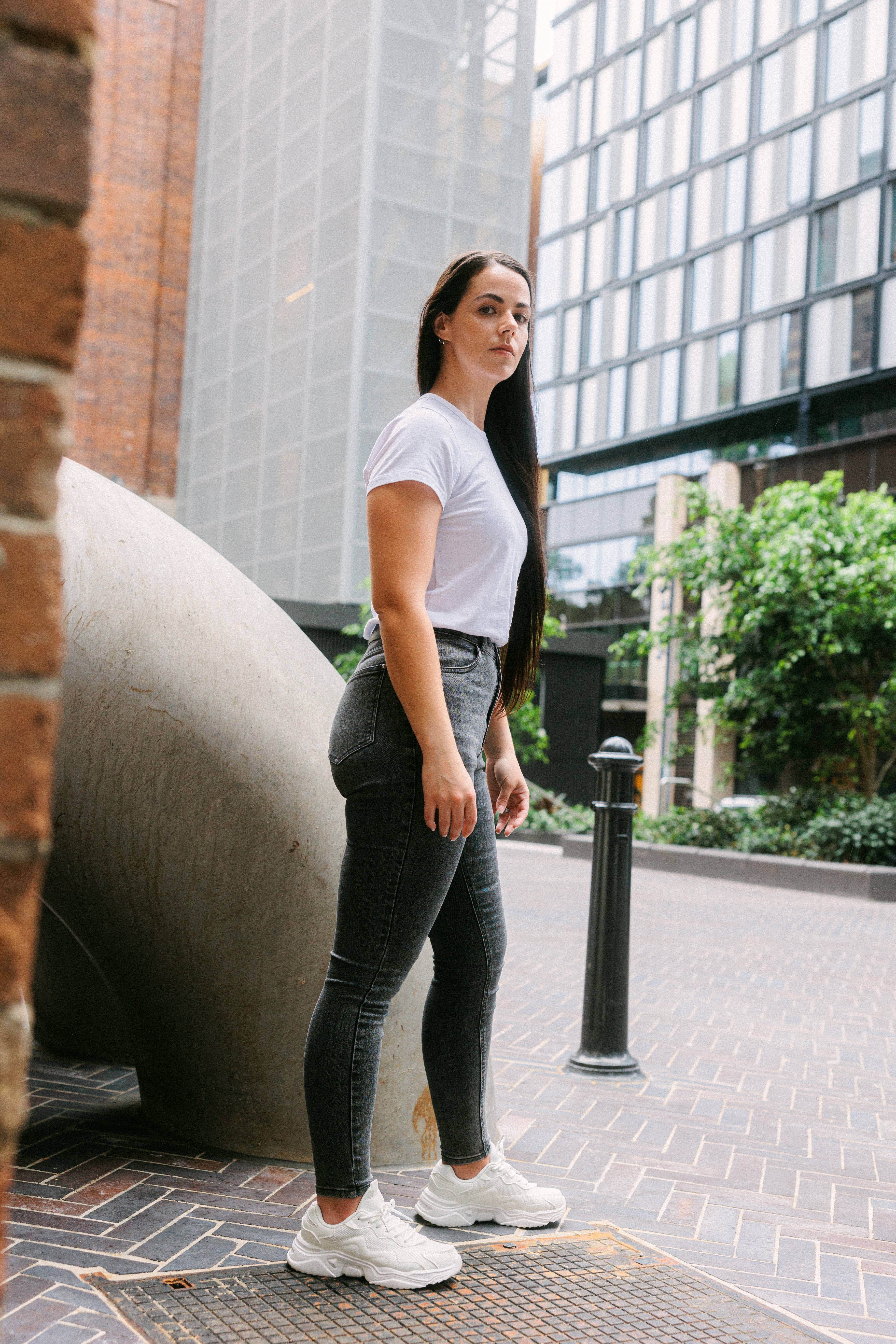 Skinny Jeans | Washed Grey