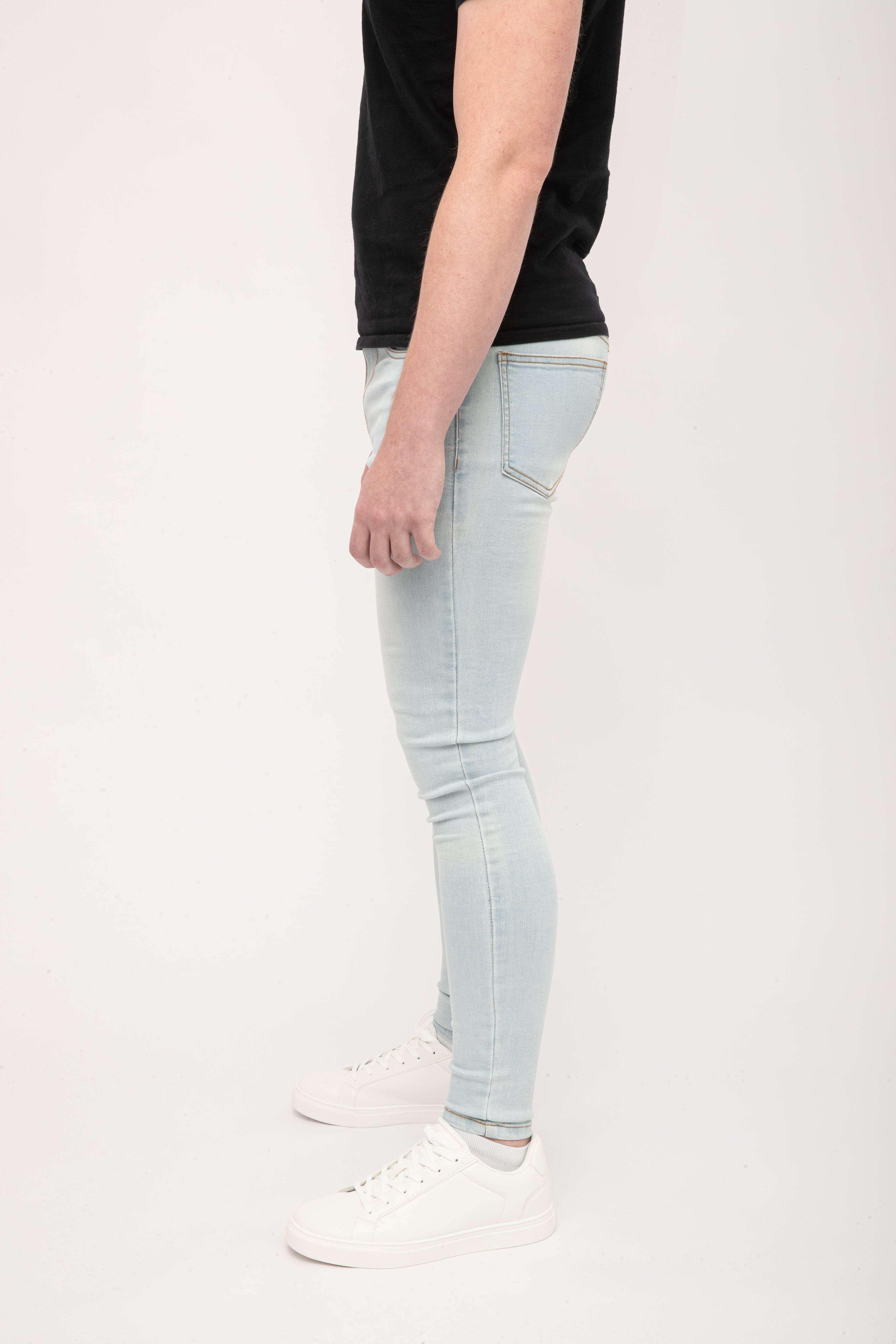 Skinny Jeans | Washed Light Blue
