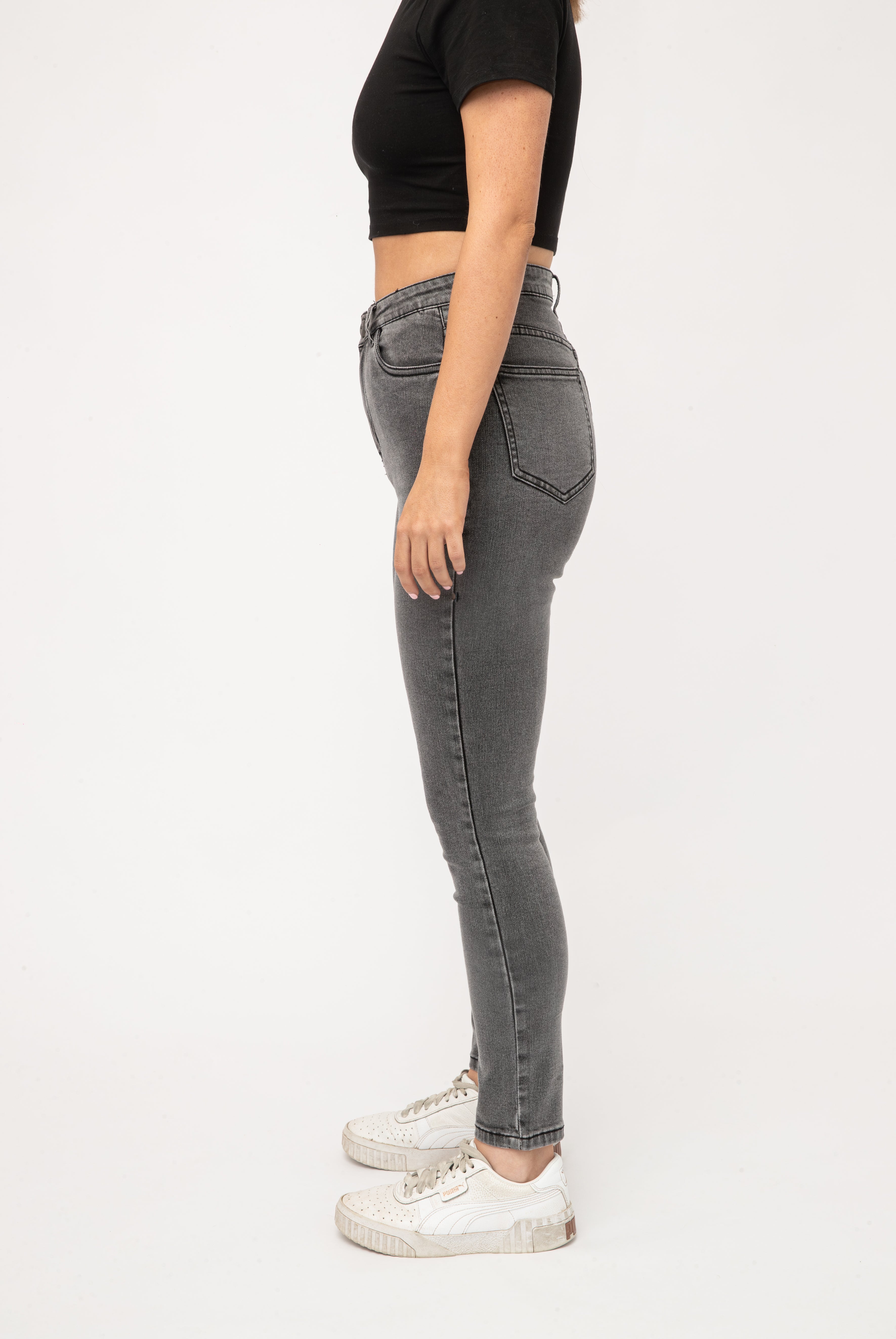 Skinny Jeans | Washed Grey
