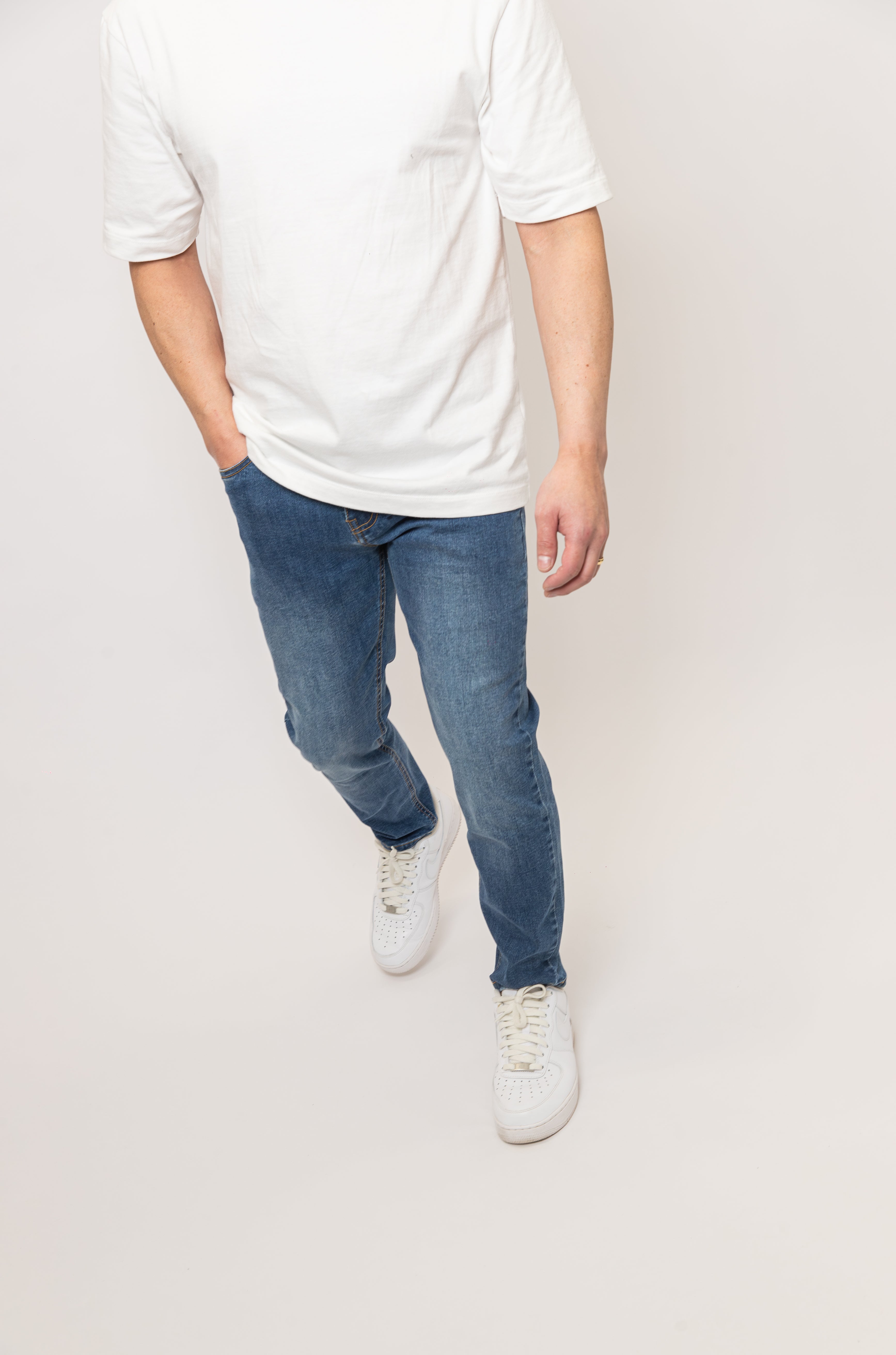 Slim Fit Jeans | Washed Blue