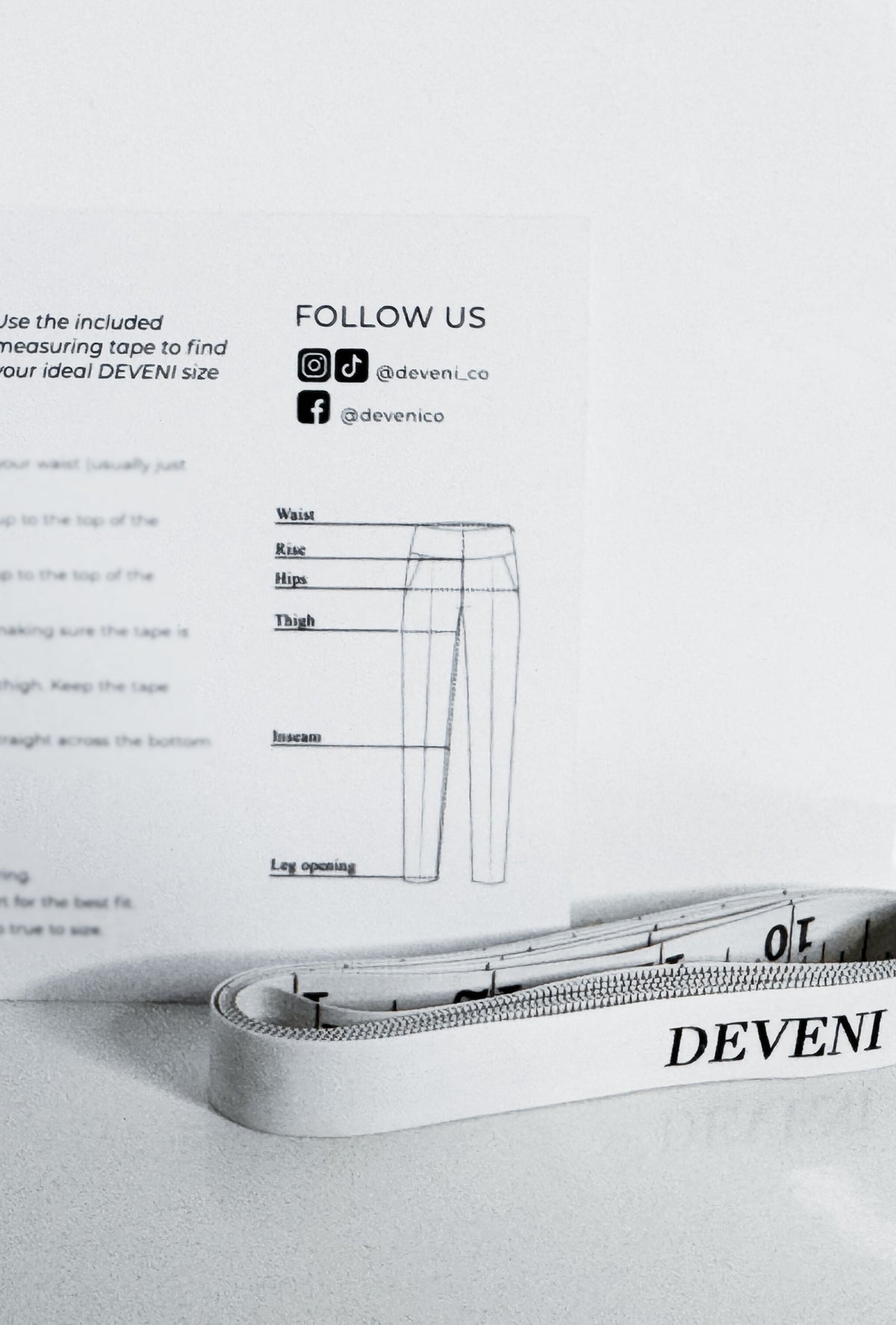 DEVENI FIT KIT | Find Your Perfect Fit | Free Shipping